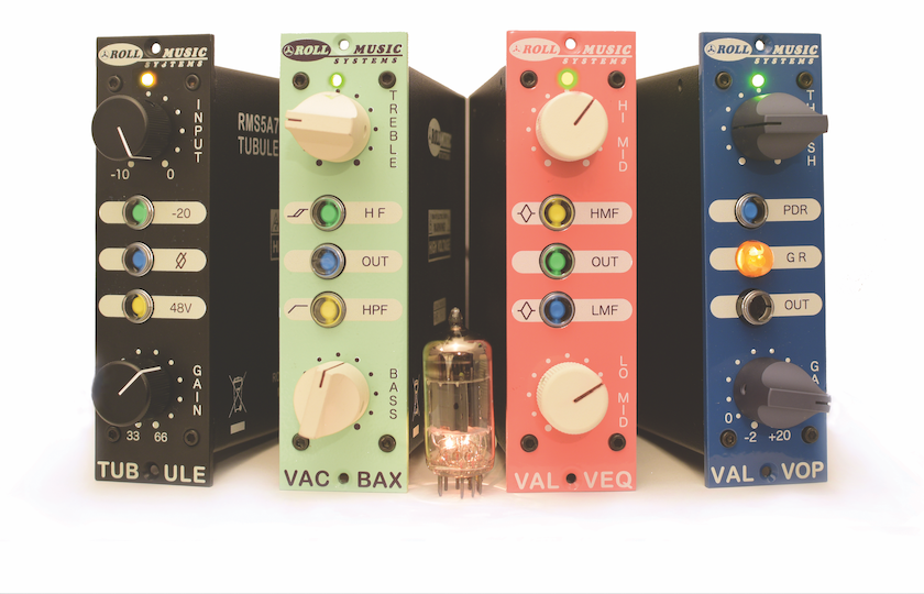 Our four different all-tube 500-series modules